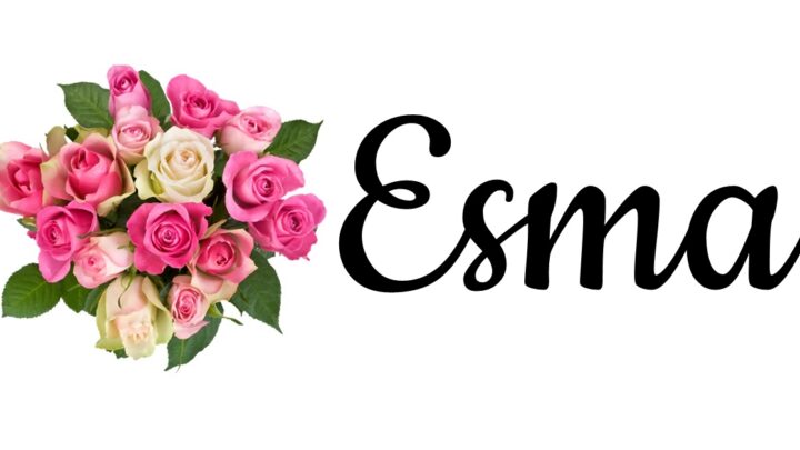 ESMA: Zena koja nosi ovo ime je mila i draga kao malo koja druga; Njeno srce je cisto kao suza!